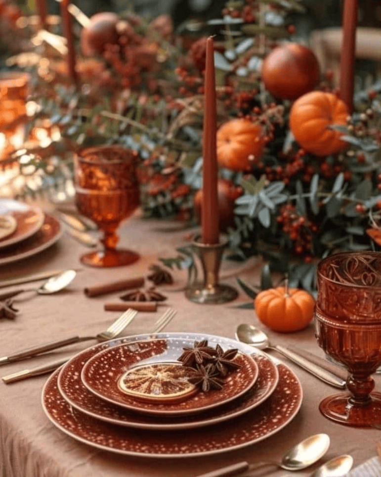 25 Inspiring Thanksgiving Tablescapes Ideas for a Beautiful Holiday Table - Jessica Welling Interiors