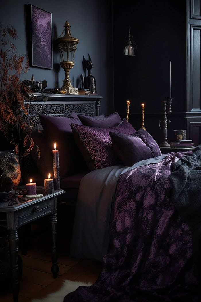 29 Halloween Bedroom Ideas to Transform Your Home | The Pagan Grimoire
