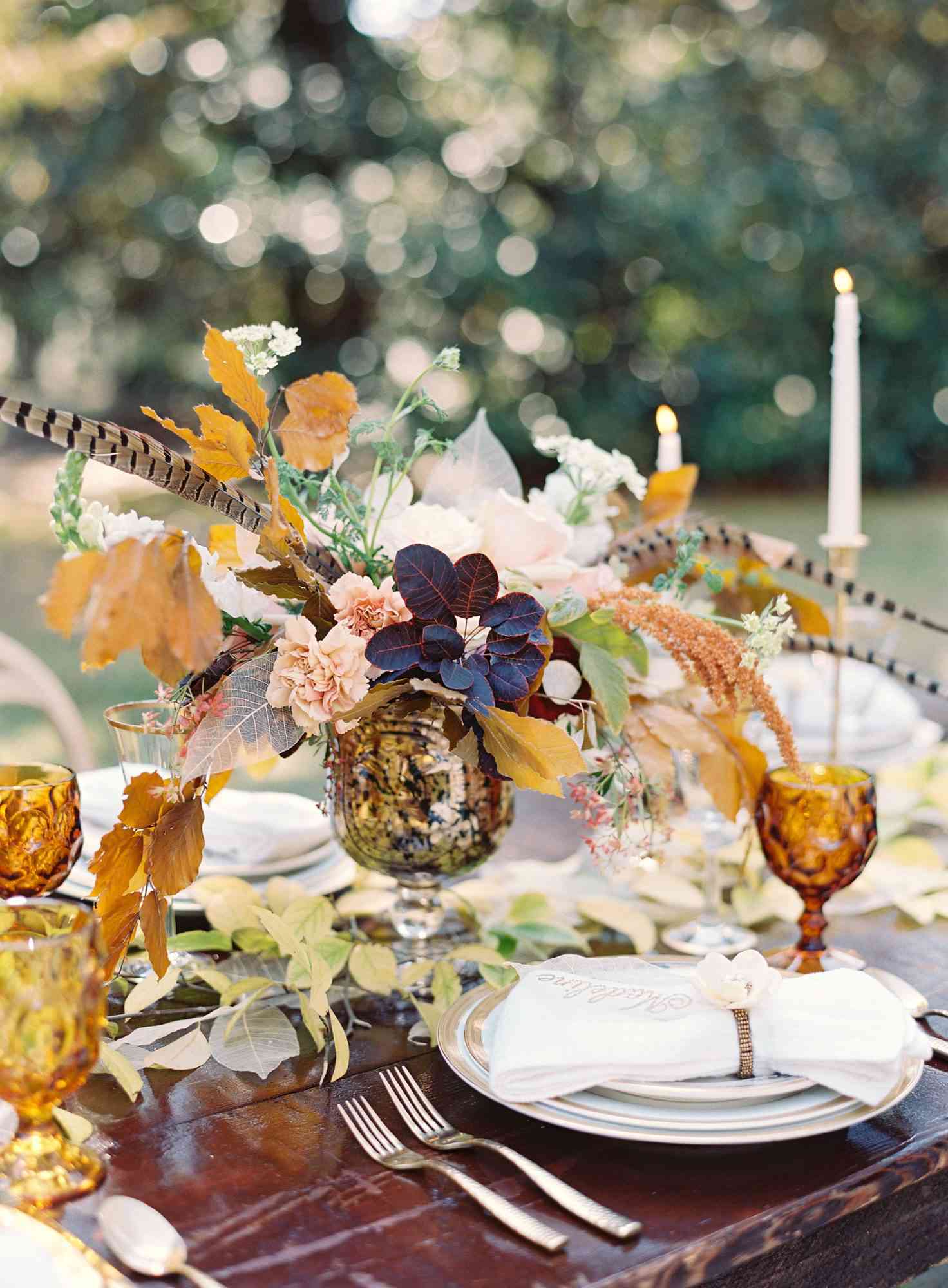 38 Fall Wedding Centerpieces for Every Aesthetic