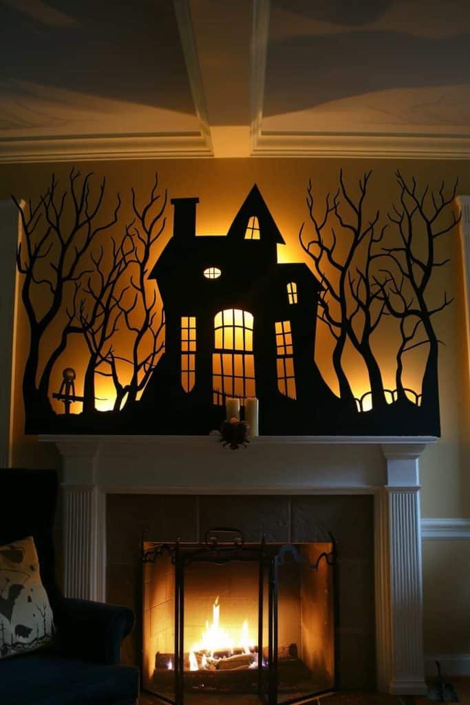 39 Halloween Mantel Decor Ideas To Spookify Your Space