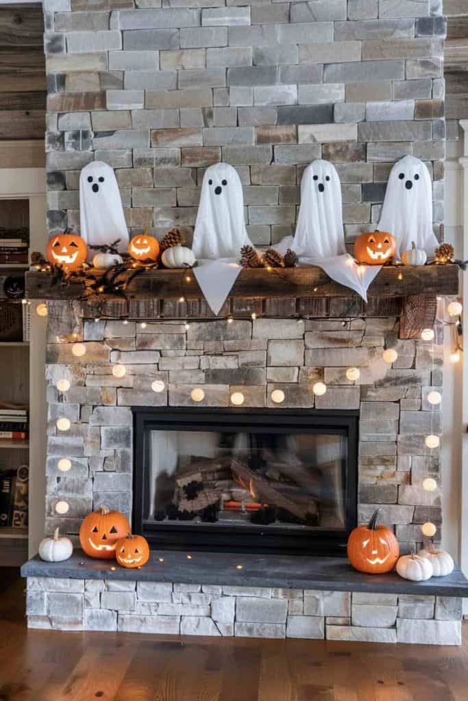 39 Halloween Mantel Decor Ideas To Spookify Your Space