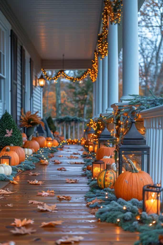 45 Fall Porch Decor Ideas To Liven Up Your Home Entrance