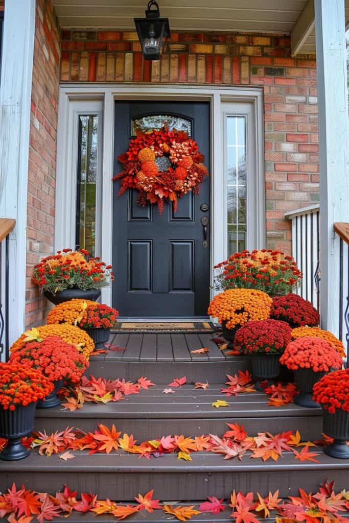 45 Fall Porch Decor Ideas To Liven Up Your Home Entrance