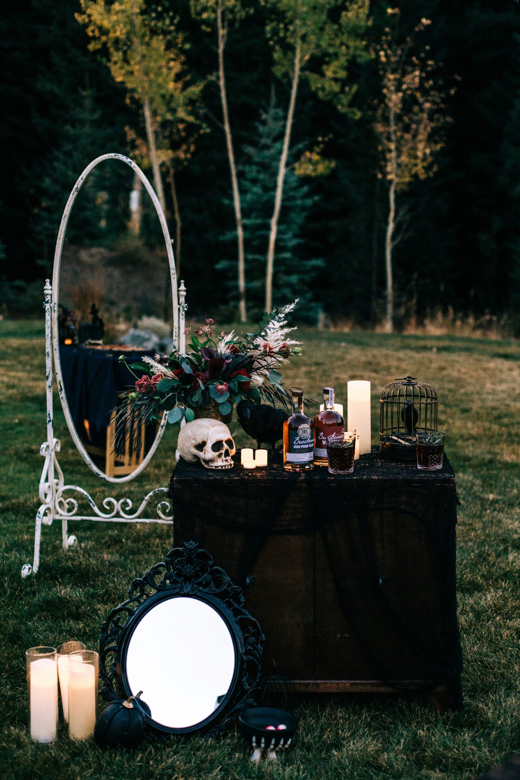 A Halloween wedding