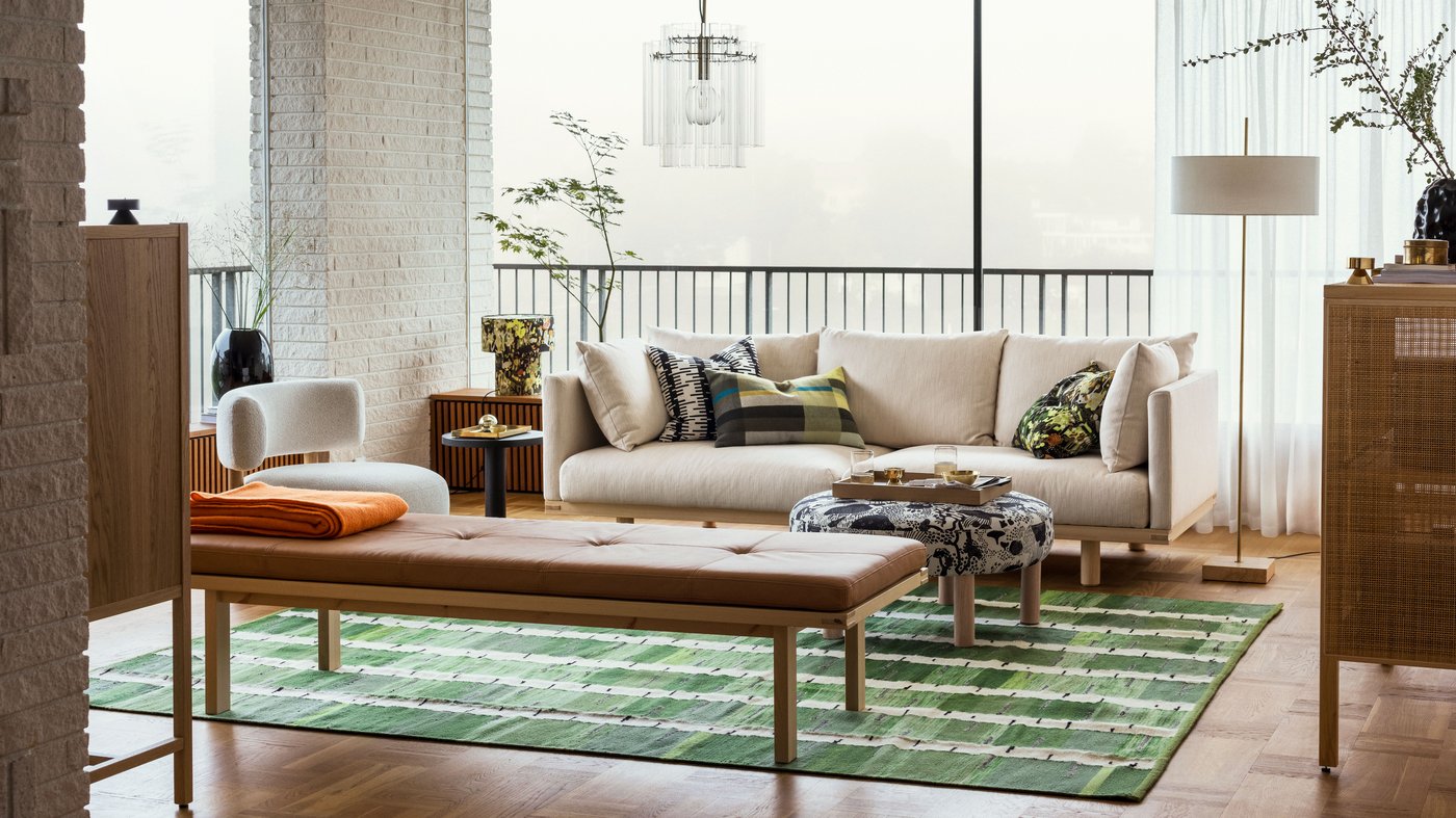 A Nature Inspired Japandi Living Room - IKEA