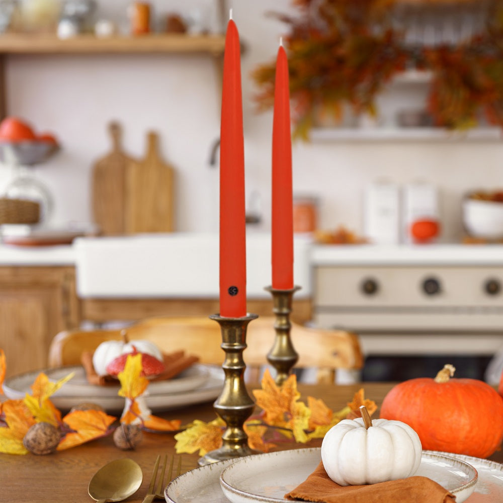Autumn Table Candles Fall Candle Rings Wreaths Thanksgiving Candlestick Holder Table Centerpiece Tabletop Candle Holder Rings