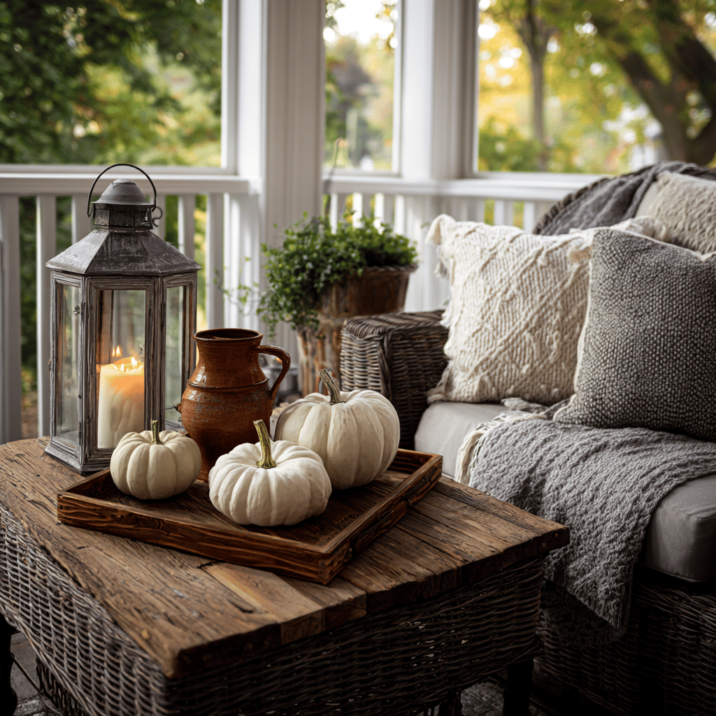 Best Instagram-Worthy Fall Vignettes - nikkianneluxuryliving.com