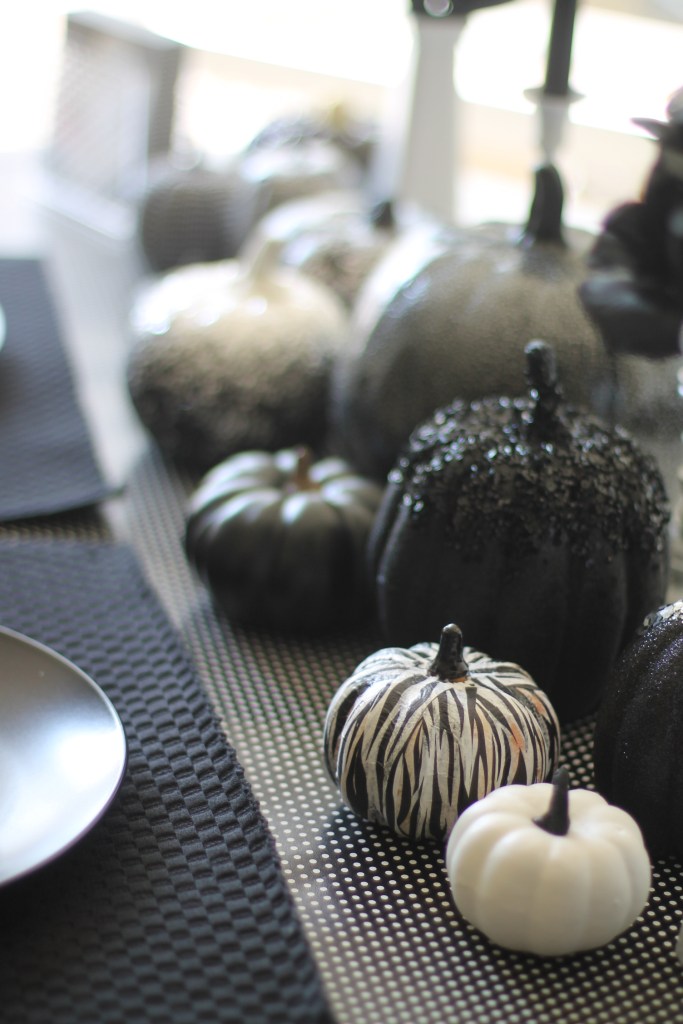 Chic and Glamorous Halloween Tablescapes - Sarah Grace at Home