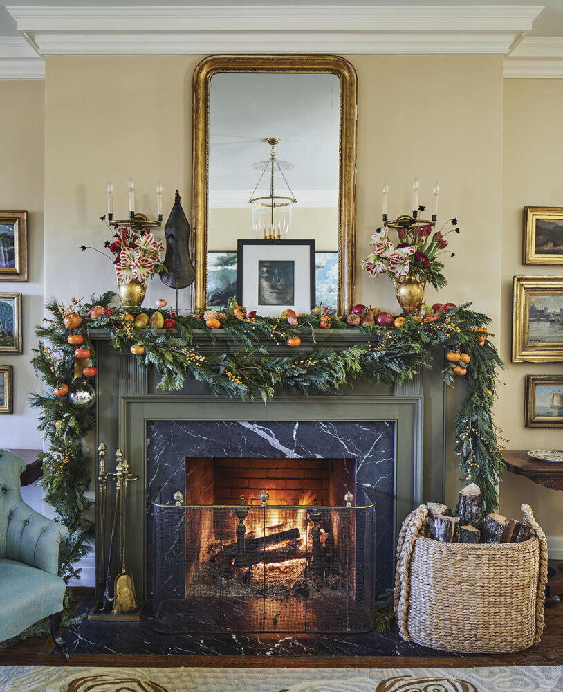 Christmas Mantel Decorations - Flower Magazine