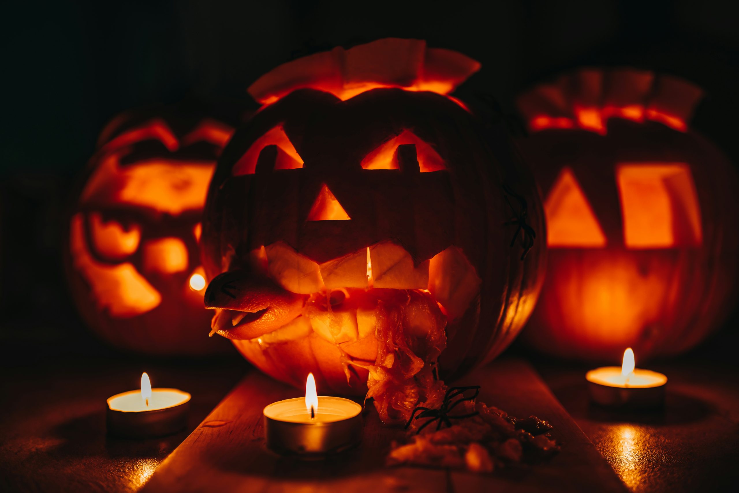 Did some family pumpkin carving yesterday ready for today :)