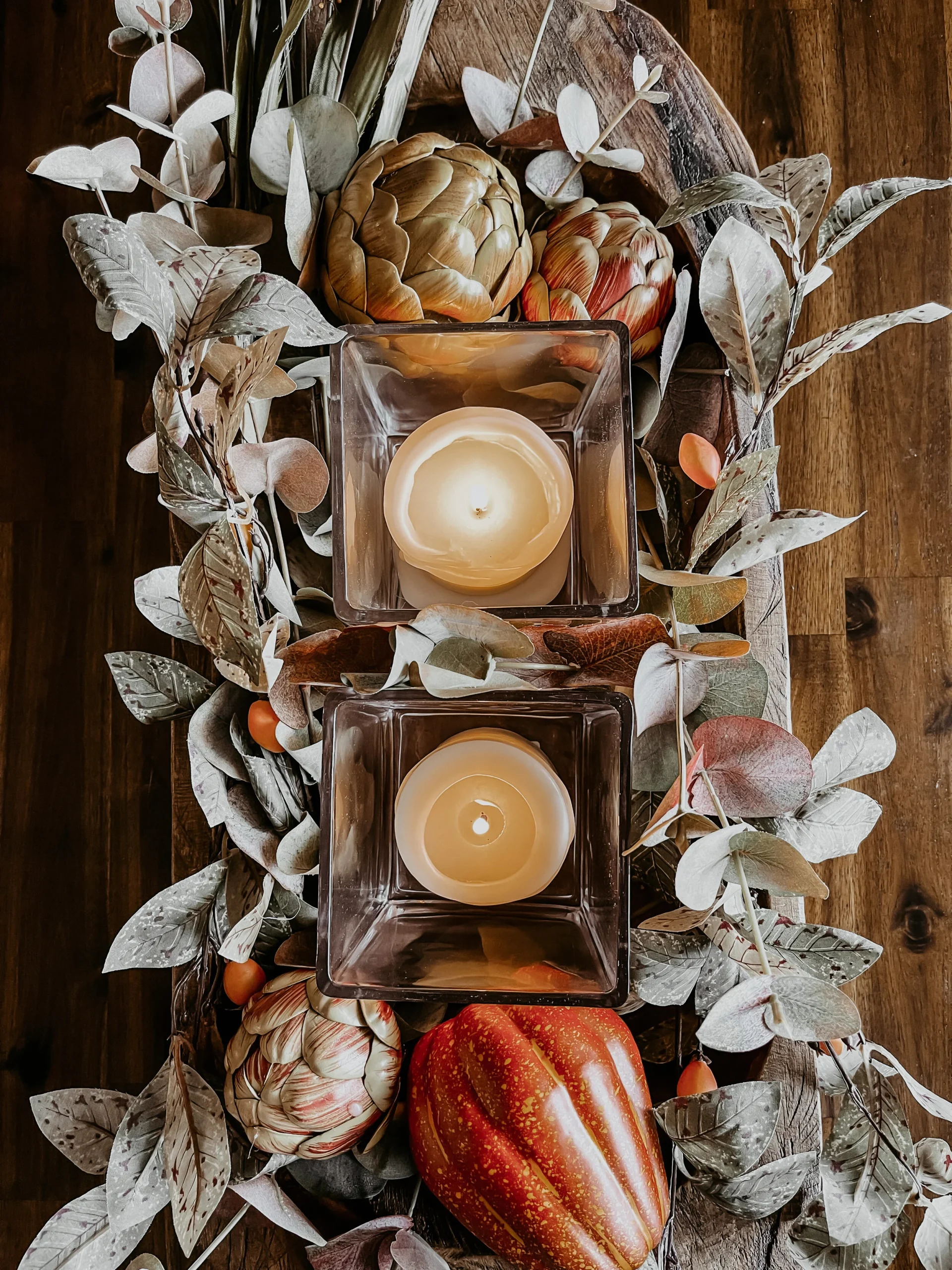 DIY Fall Vintage Dough Bowl Centerpiece — Letters to Little Liberte
