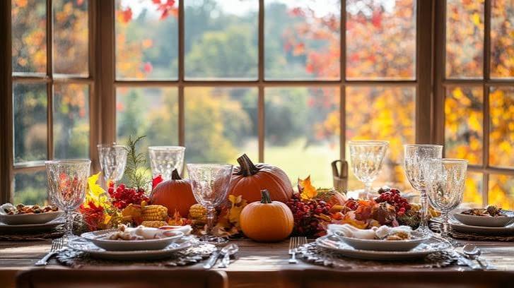 Download Autumn Table Setting Image - Autumn, Table, Setting | StockCake