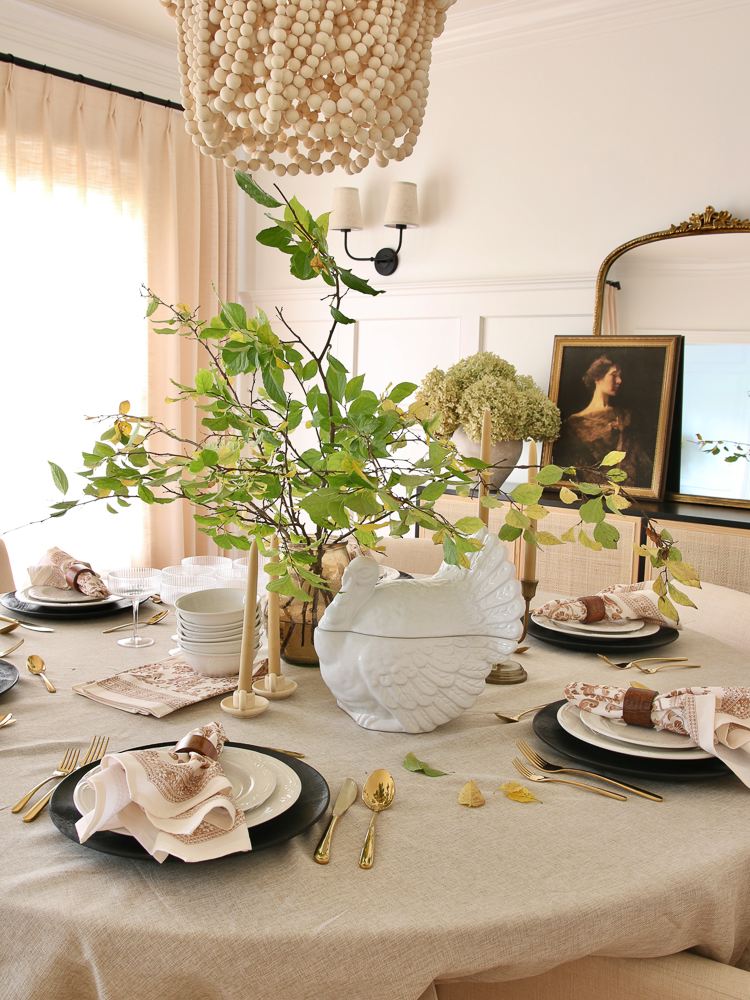 Easy Thanksgiving Table Setting Ideas - Stefana Silber