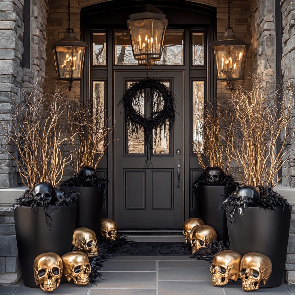 Elegant Ways to Decorate Your Porch and Yard for Halloween
