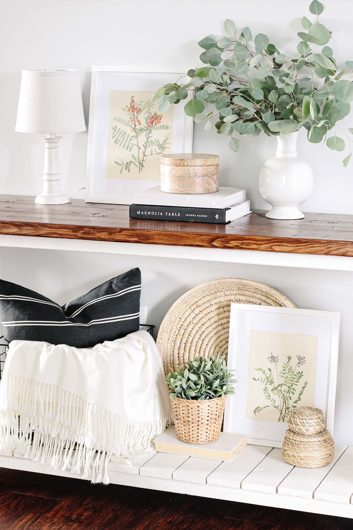 Fall Decor Ideas Farmhouse Console Decor Easy Steps To Decorating A Console Table For Fall And