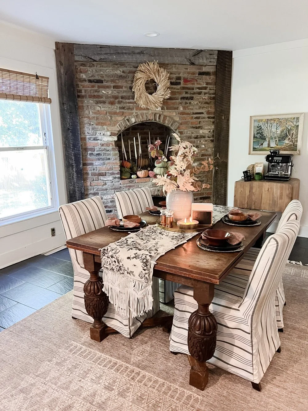 Fall Home Tour 2022: Warm + Cozy Neutral Fall Kitchen — Gathered Living
