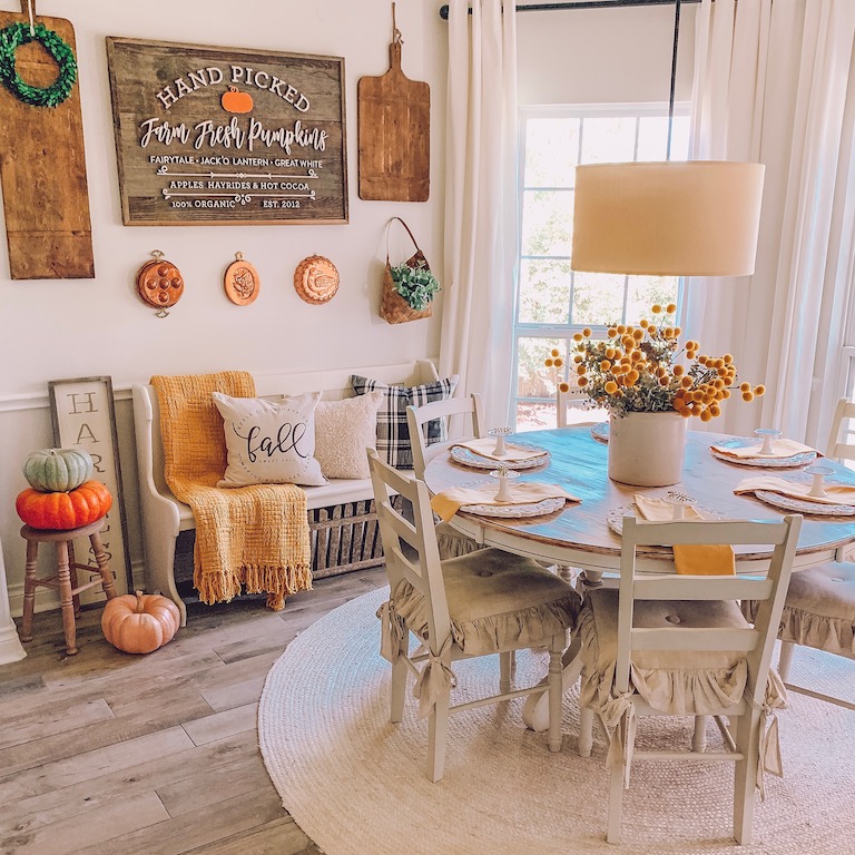Farmhouse Fall Decor Farmhouse Dining Room Ideas Fall Farmhouse Decor For A Season Of Cozy!