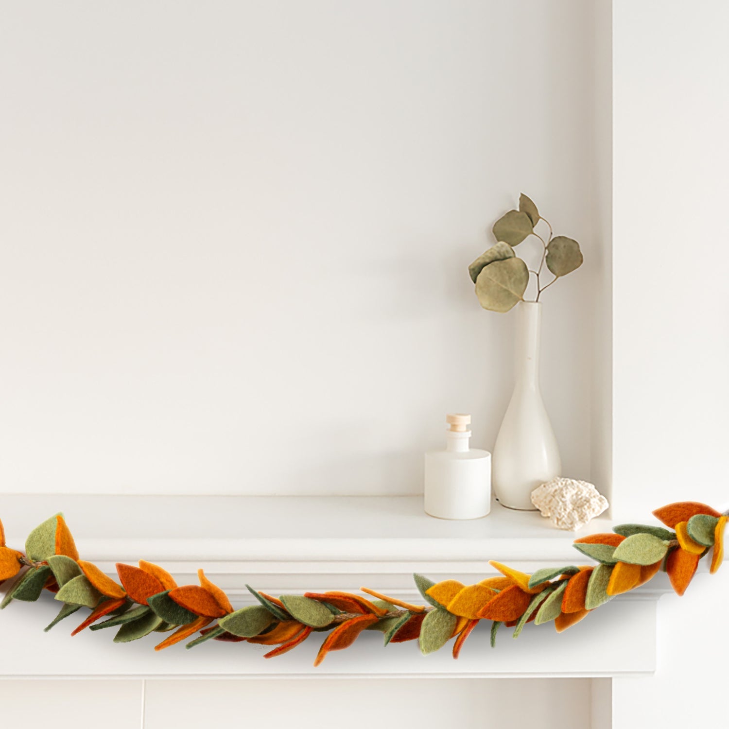 Felt Fall Garland Felt Fall Leaf Garland: Thanksgiving Autumn Decor Ireland