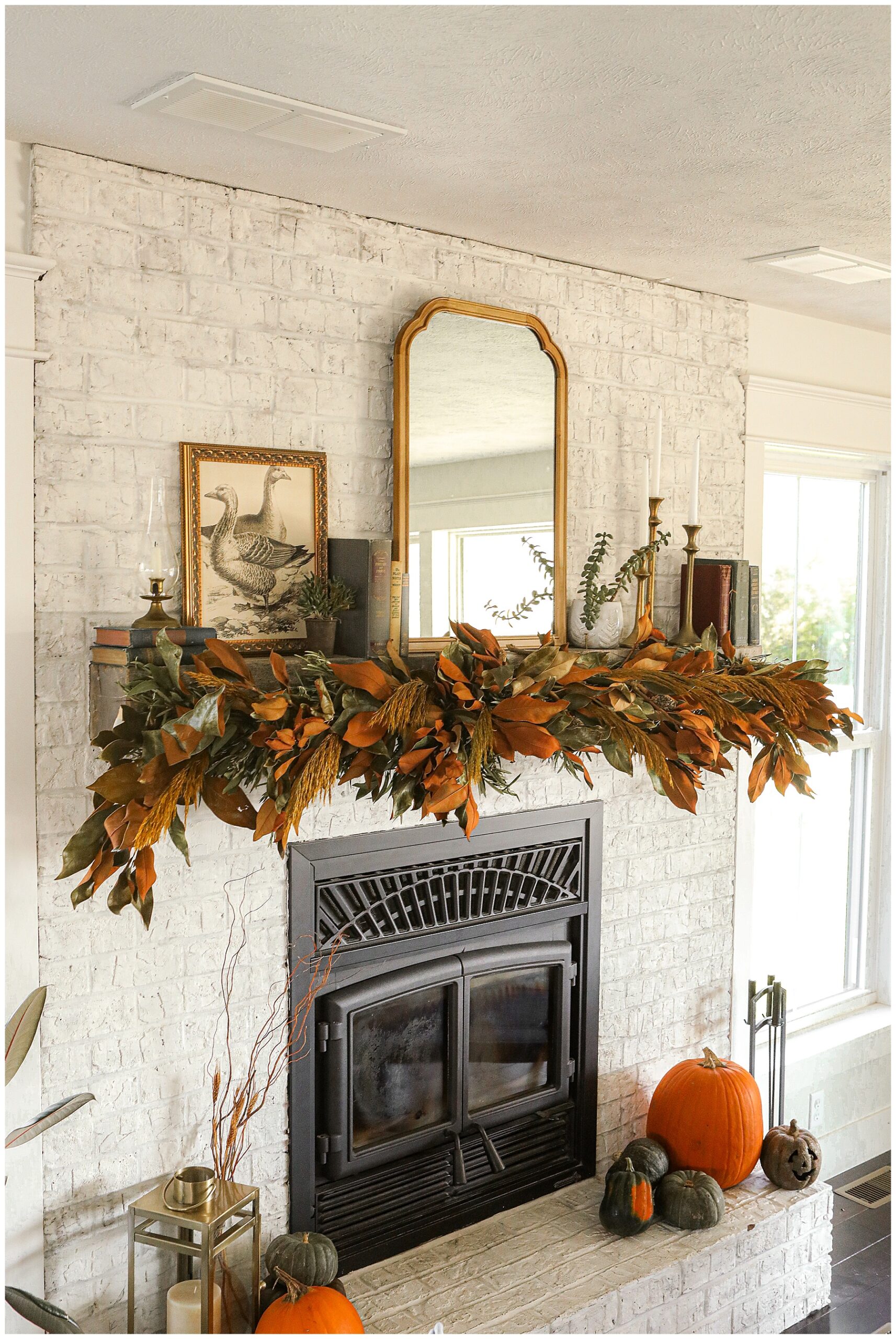 fireplace decorating Archives - Sugar Maple Farmhouse