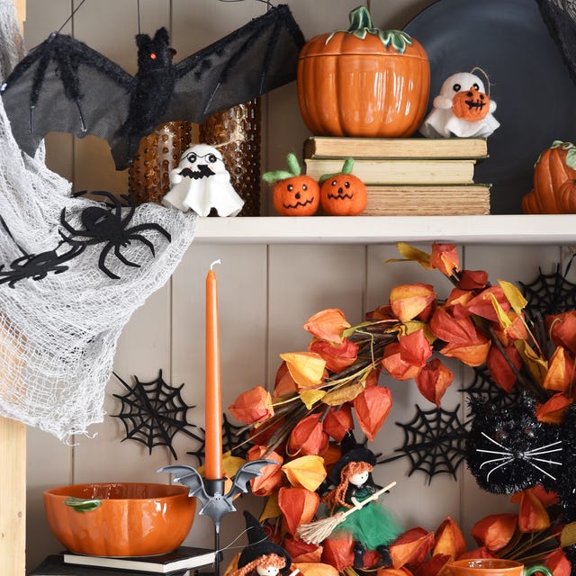 Halloween Table Centre Piece Halloween Decorations Happy Halloween Table Decorations Table Centerpieces Wooden For Halloween Dinner