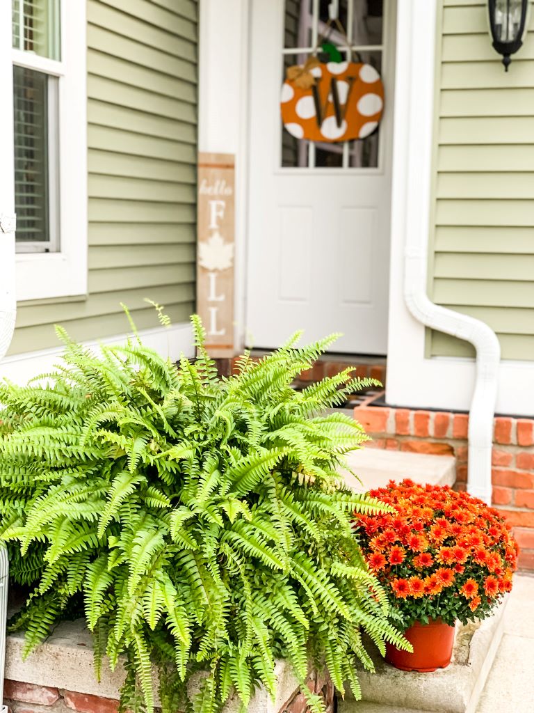 How to Decorate Your Fall Porch on a Budget - cottage in the mitten
