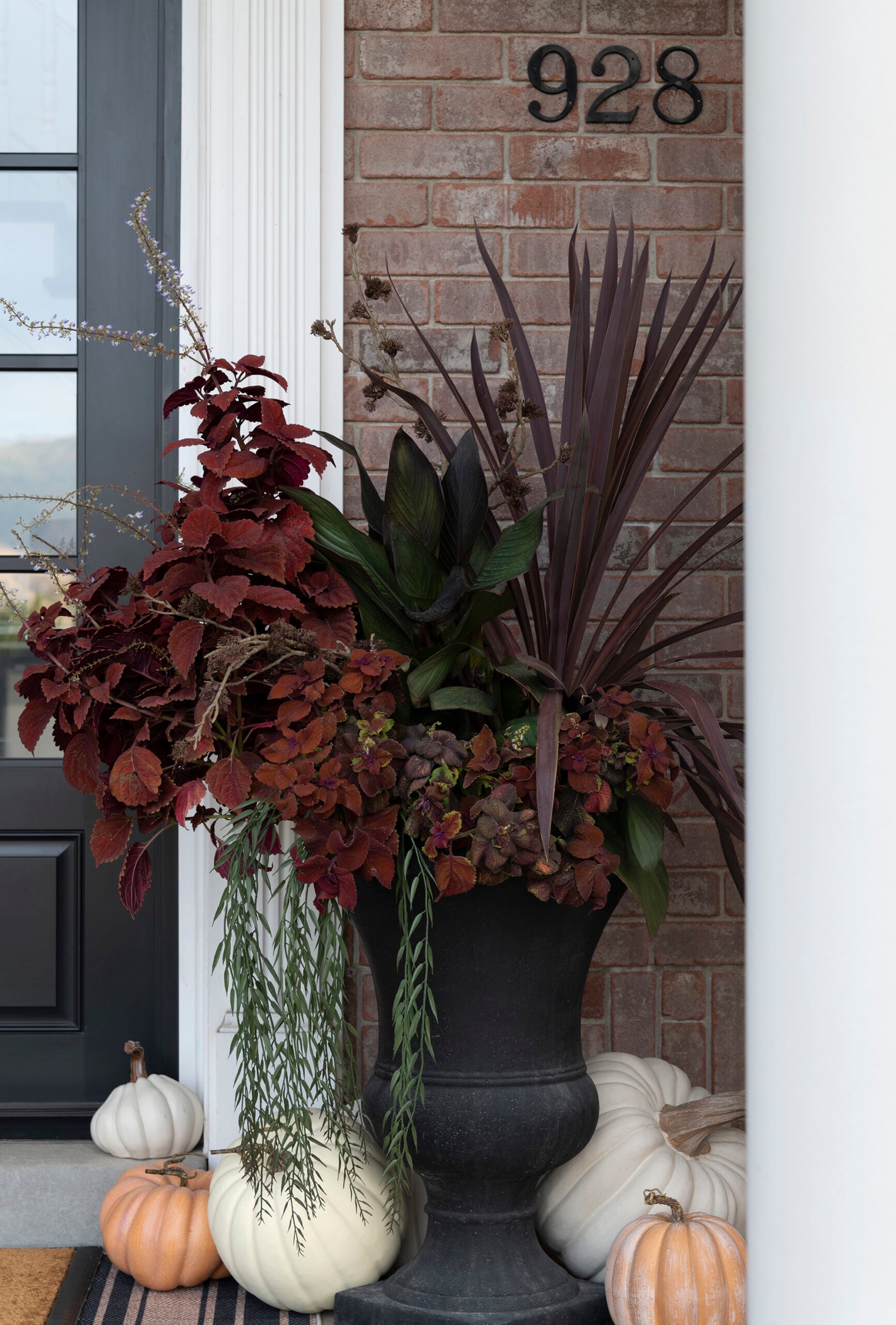 How to Style a Fall Porch- Without Mums