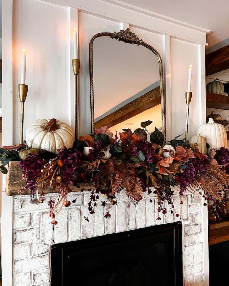 How to Style the Perfect Fall Fireplace for a Cozy Vibe - Farmhousehub