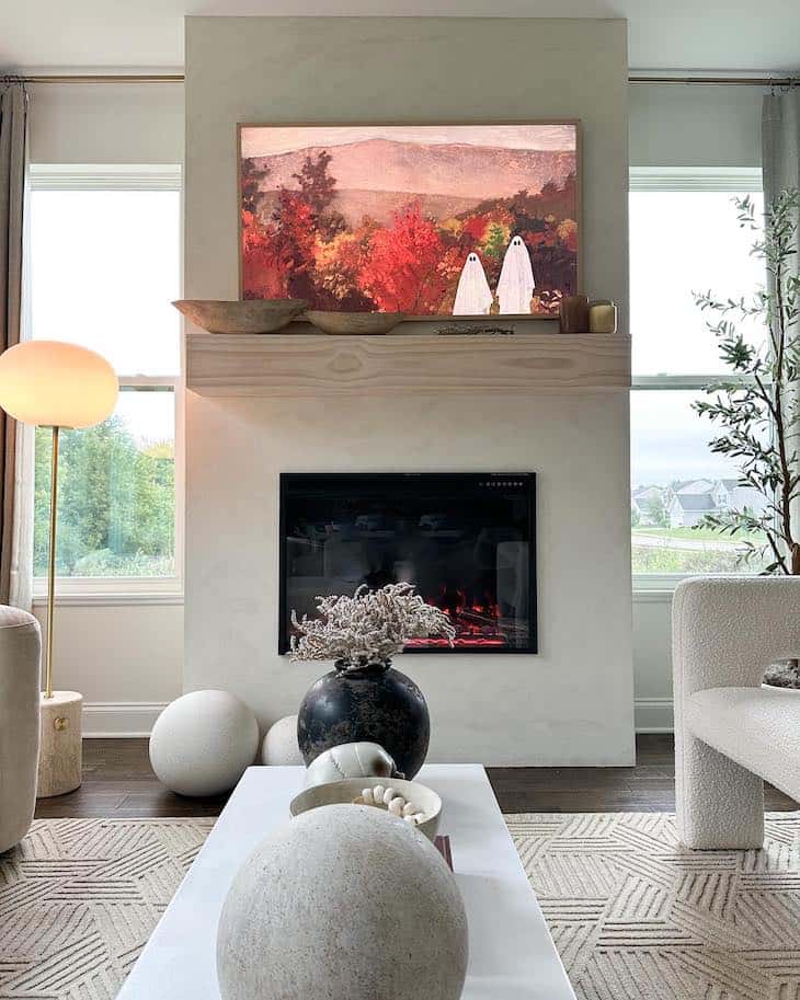 How to Style the Perfect Fall Fireplace for a Cozy Vibe - Farmhousehub