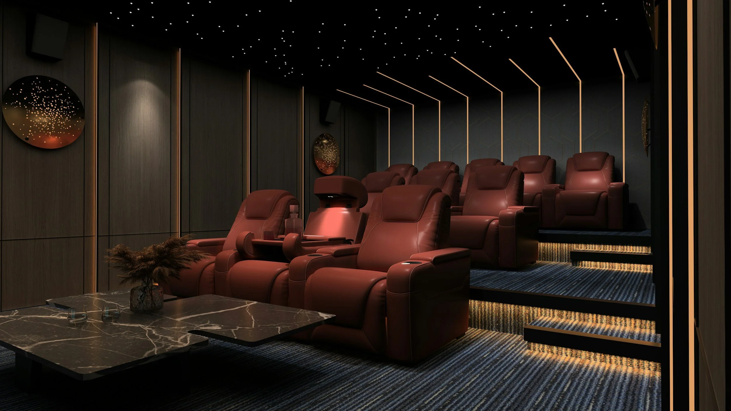 HT-Series Home Theater Media Walls