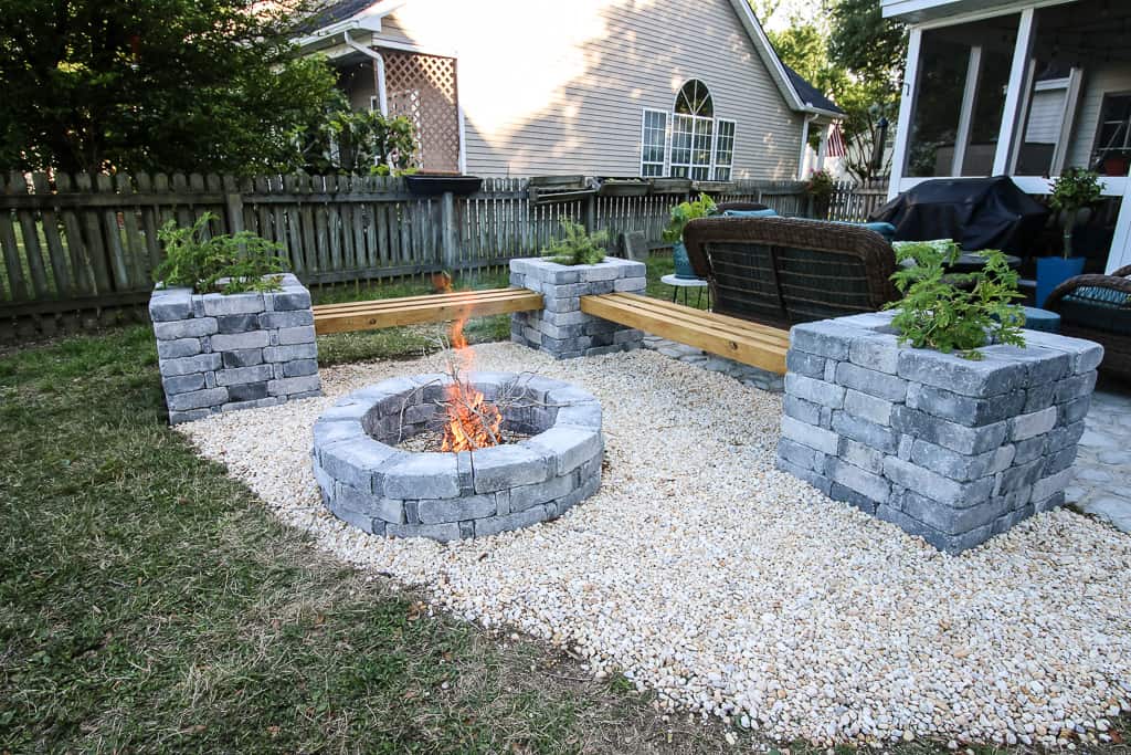 Landscaping Outdoor Fire Pit Bench Seating Outdoor Bench Ideas Fire Pit Seating Ideas Diy Landscaping Diy