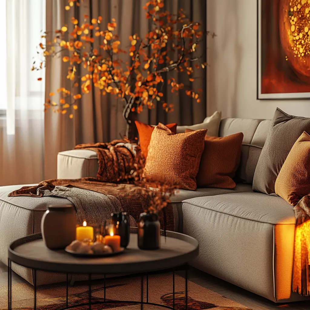 Living Room Accessories Autumnal Autumn Living Room Designer Drains