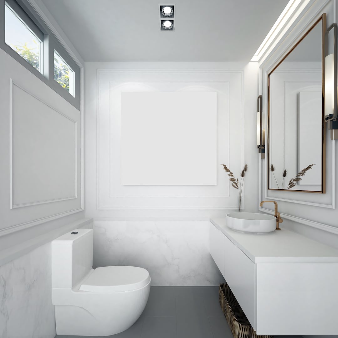 Making a Splash with Wainscoting Bathroom Designs
