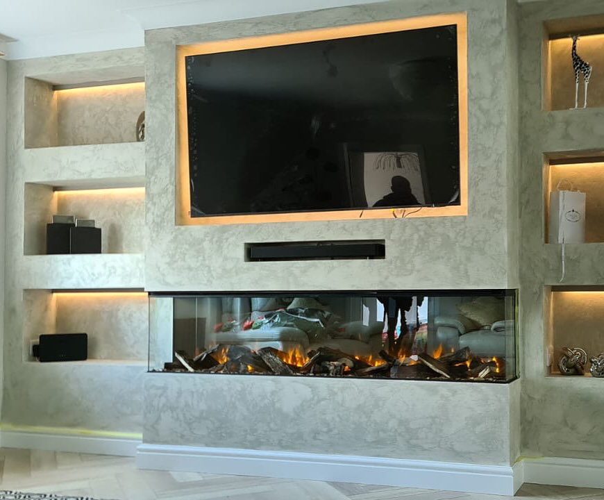 Media Wall & Fire Combinations | What Works Best | Focal Point