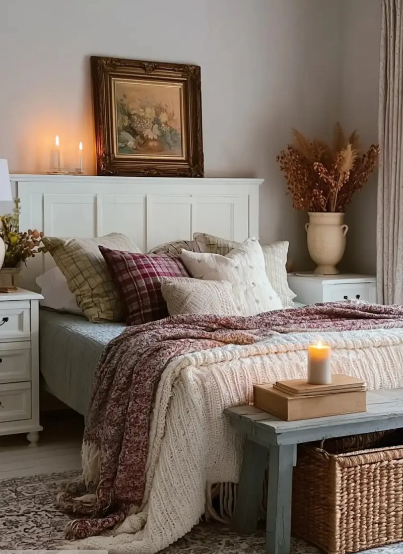 moody fall bedroom Archives - Mindful Hues