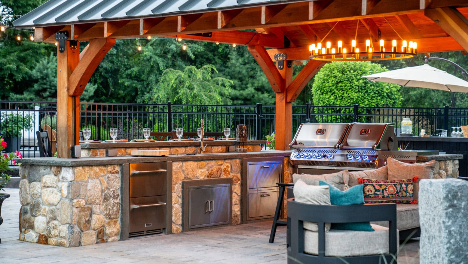 Pergola Outdoor Kitchens 27 Best Outdoor Kitchen Ideas For The Ultimate Backyard Oasis