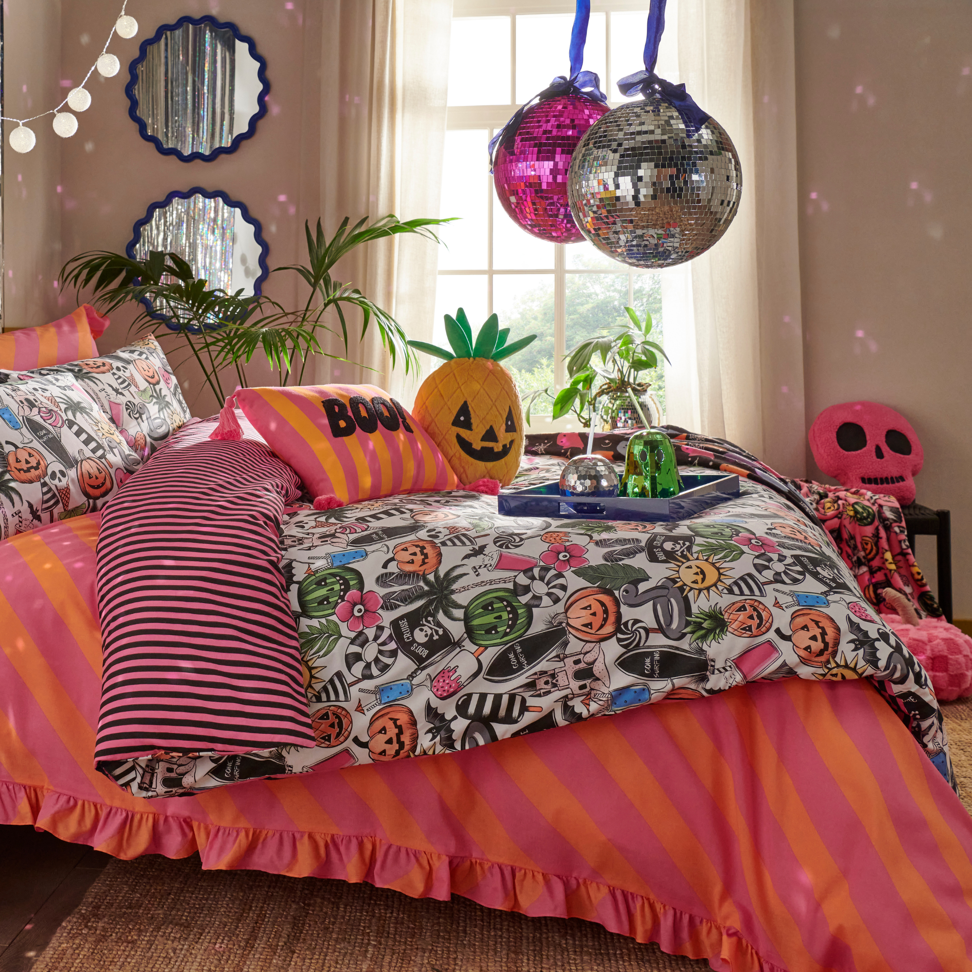 Pink Spooky Decor Pink Halloween Decor