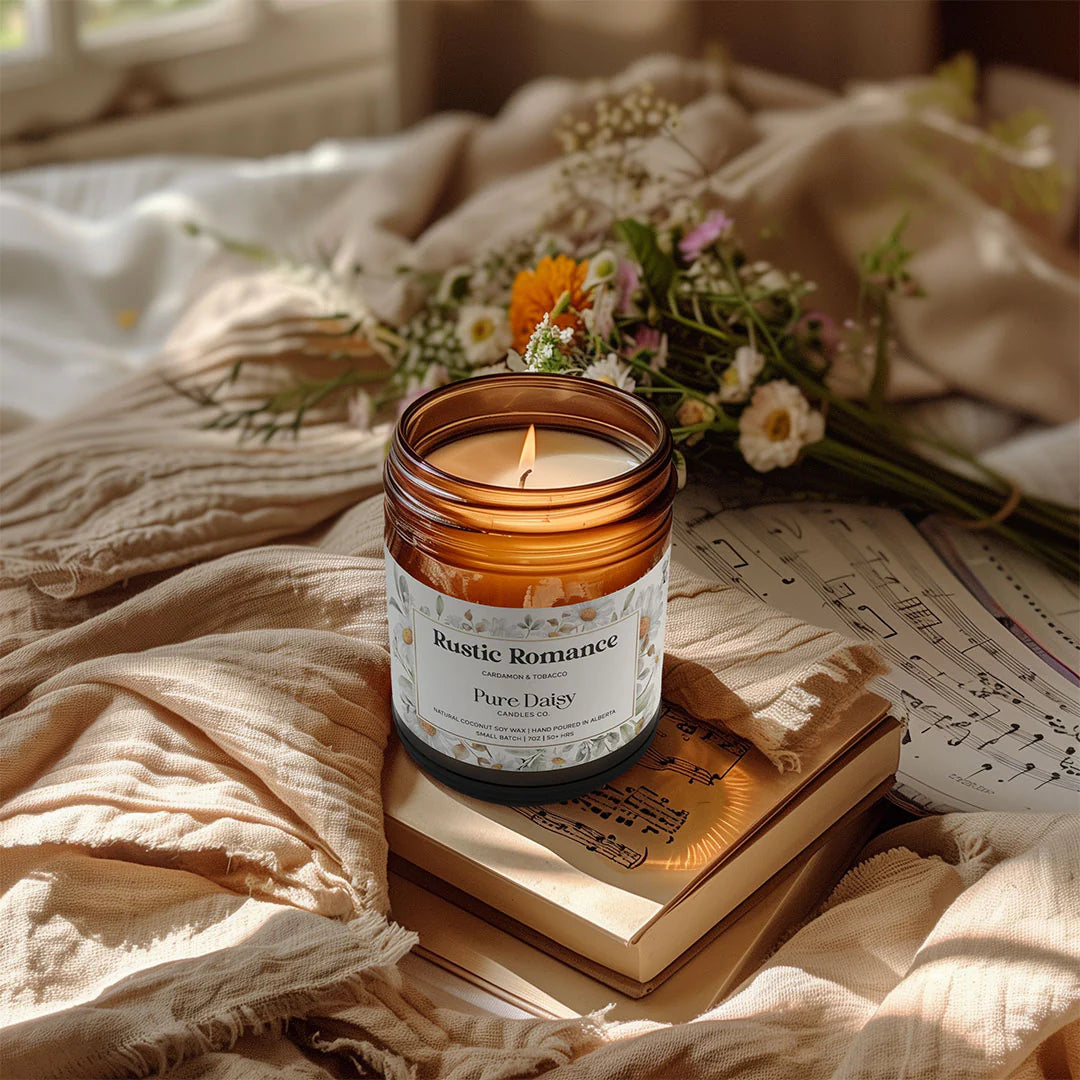 Rustic Romance Candle by Pure Daisy - Willow Cottage Quilt Co