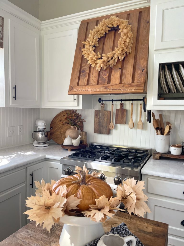 Simple Ways How To Add Fall Touches To Your Kitchen * Hip & Humble Style