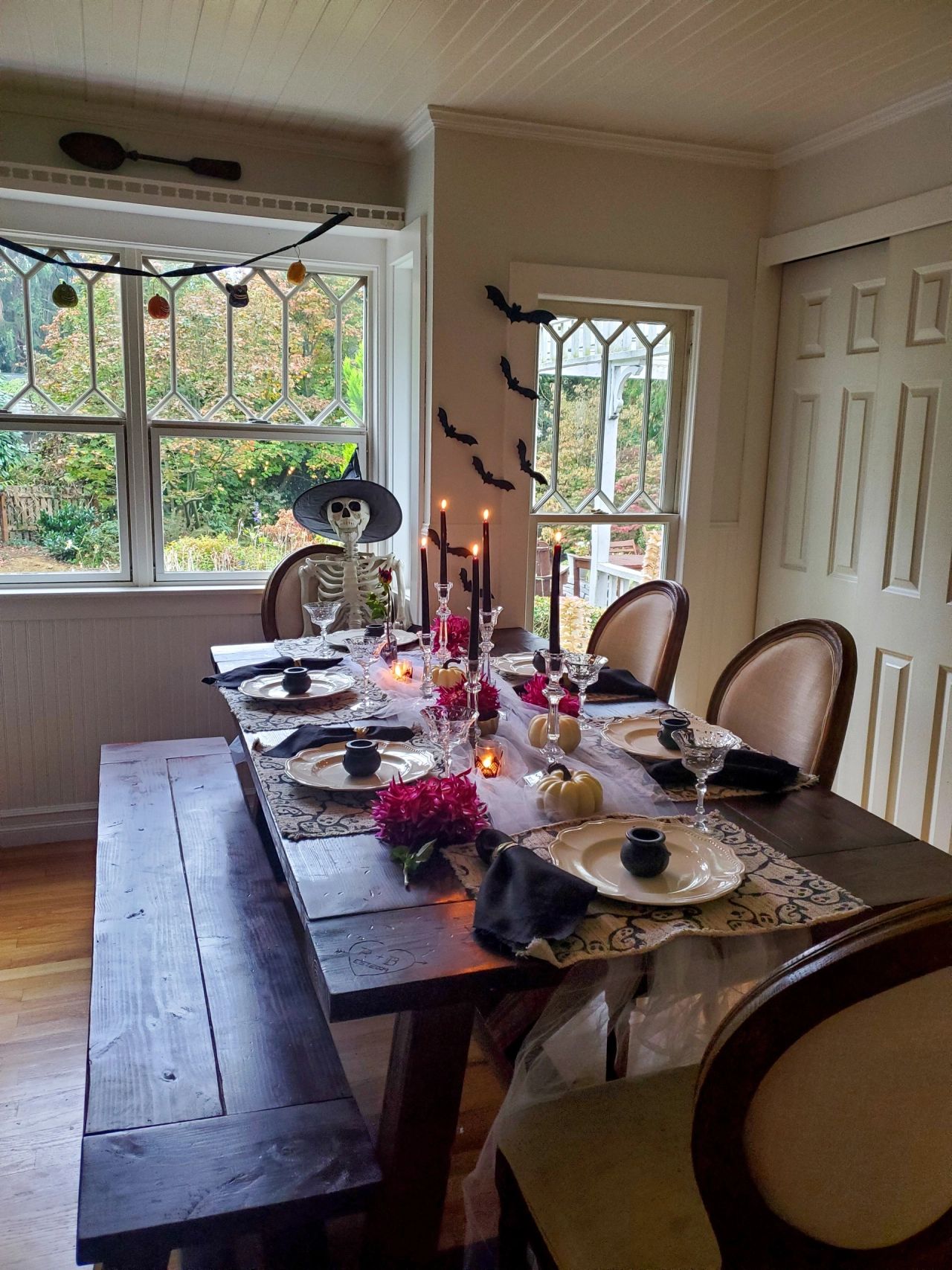 Spooky Elegant Dining Room