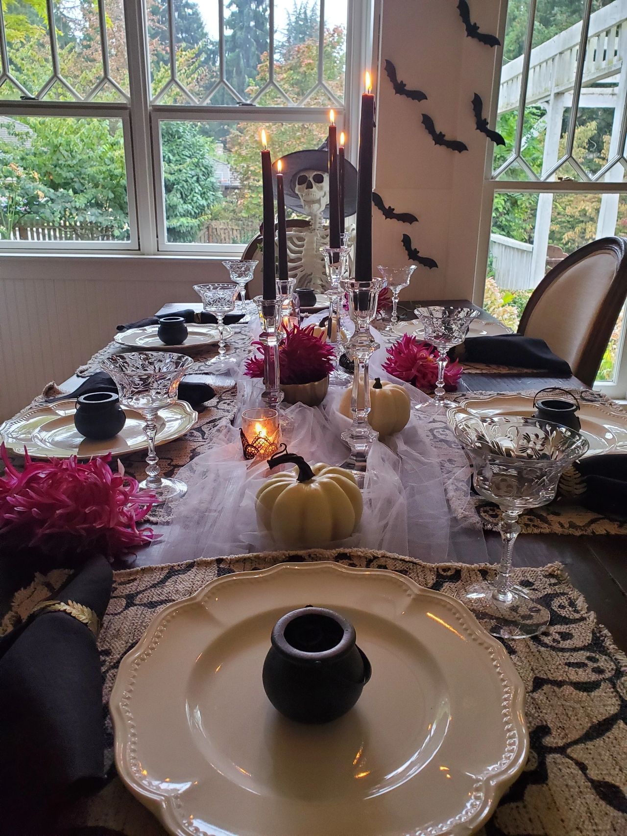 Spooky Elegant Dining Room