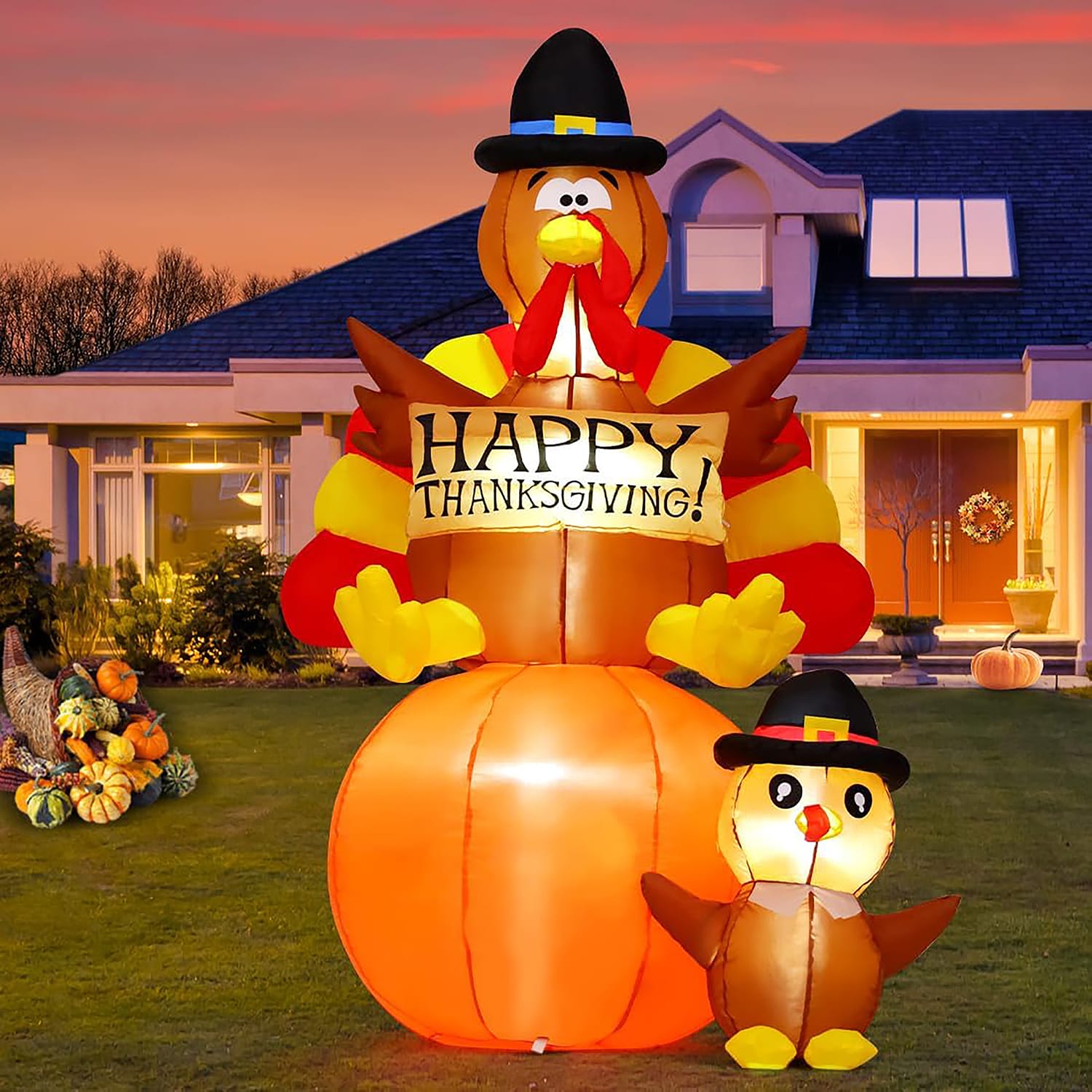 Thanksgiving Decorations For Outdoor Thanksgiving Fall Decorations At