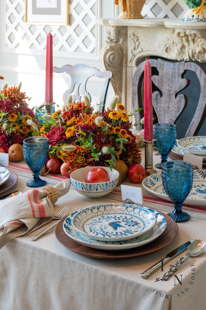 Thanksgiving Table Ideas: Crafting a French Inspired Harvest-Themed Thanksgiving Tablescape