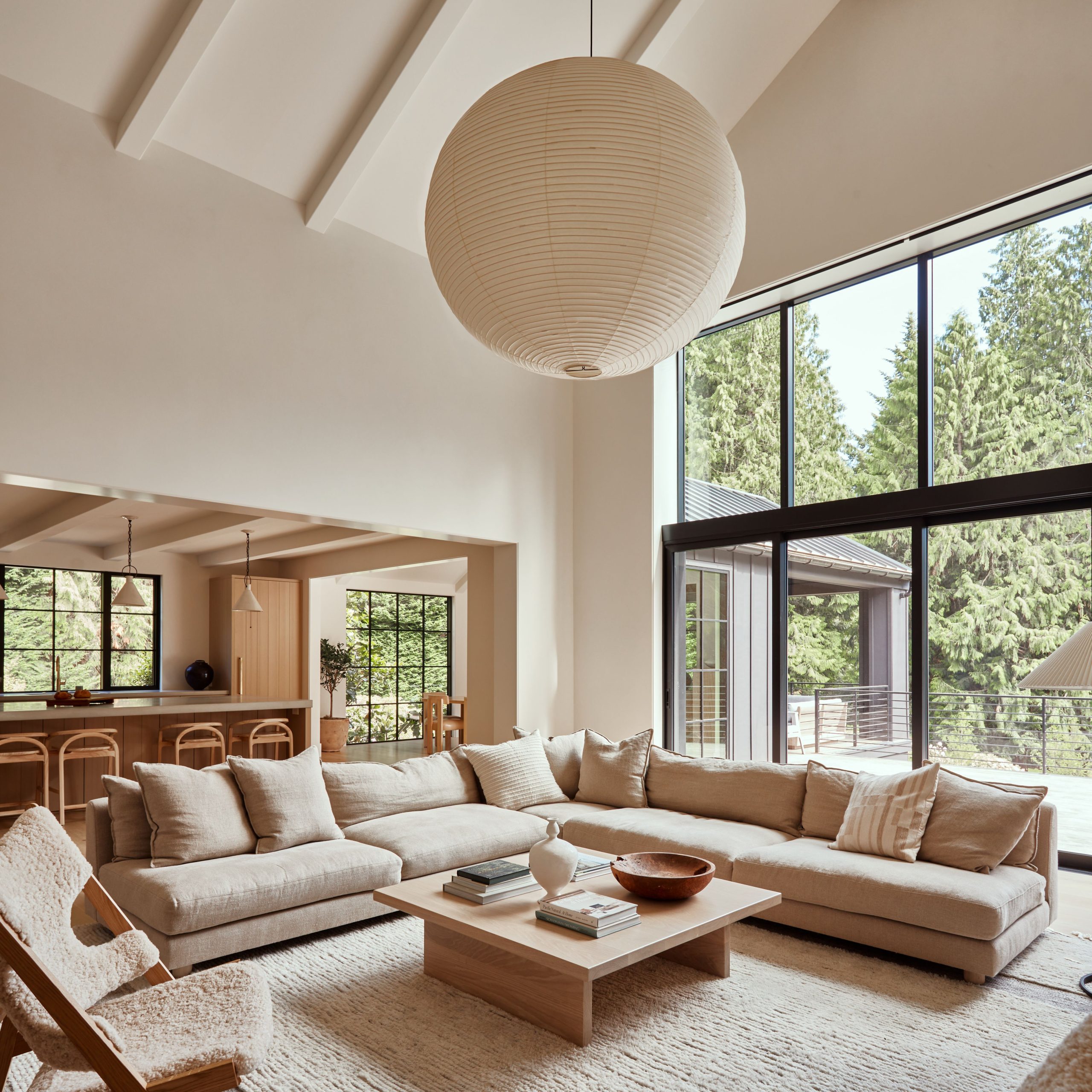 This Scandinavian-Style Barn Retreat Is Proof That Pale Neutral Interiors Can Be Warm and Characterful | AD Middle East