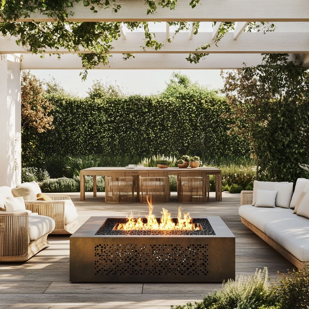 Unique Backyard Fire Pit Designs for Modern American Homes