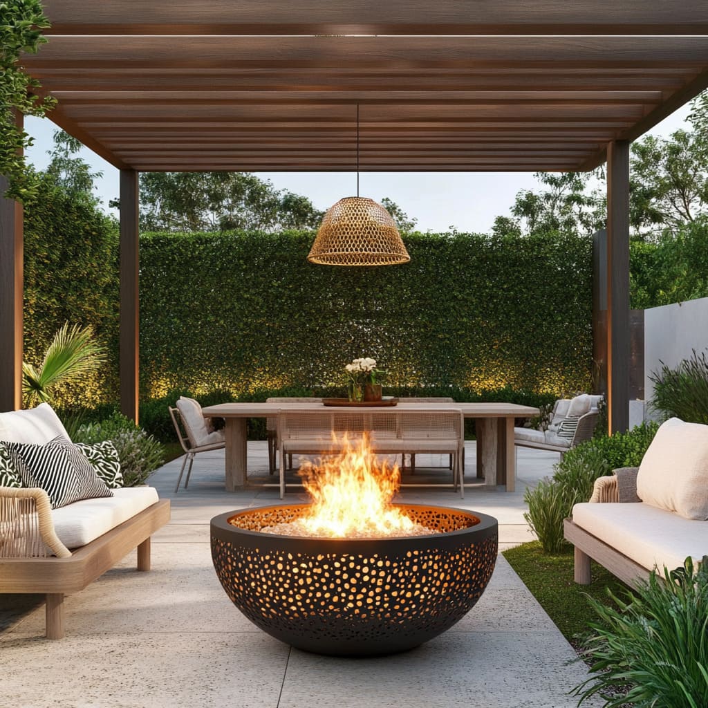 Unique Backyard Fire Pit Designs for Modern American Homes