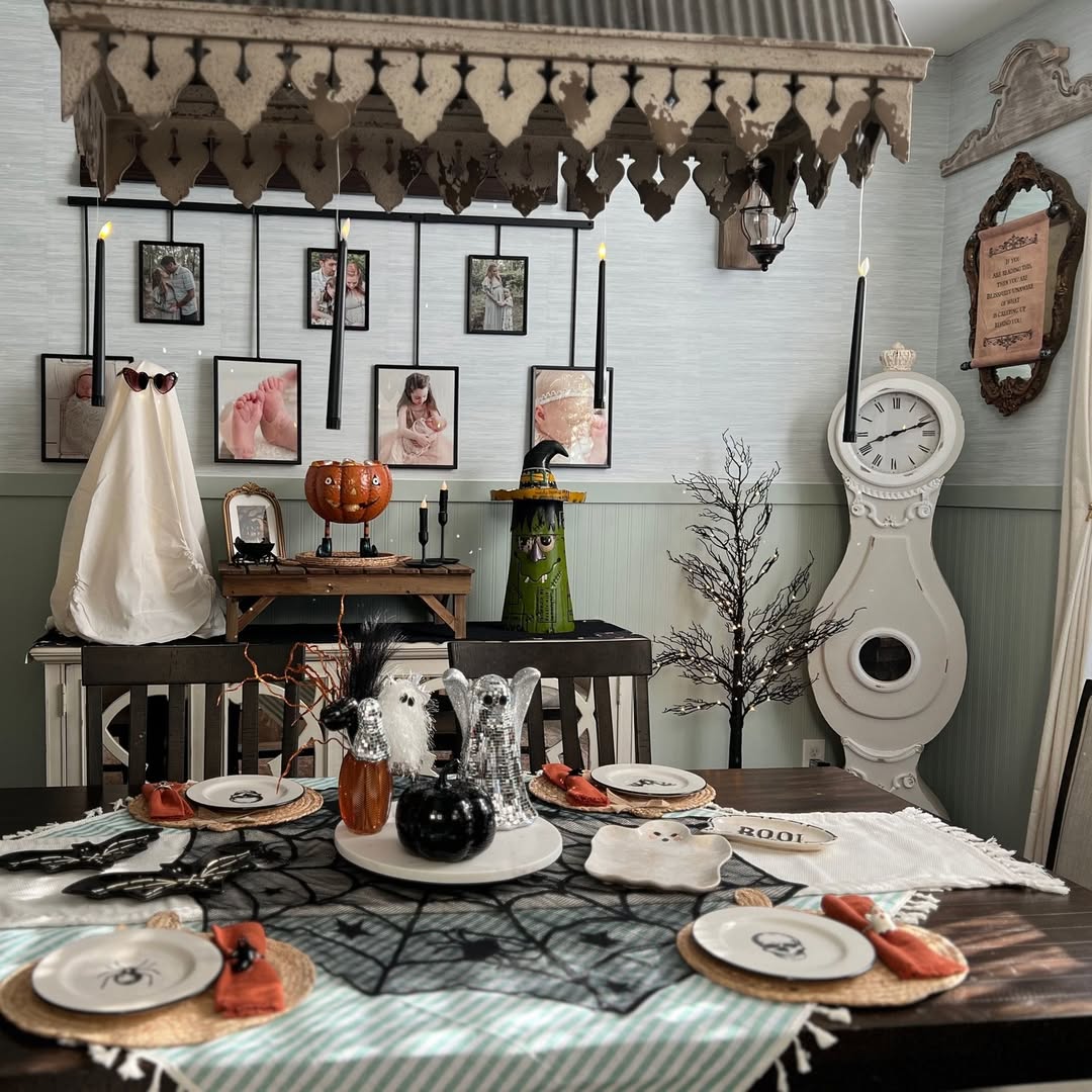 Witchy Table Decor 34 Spooktacular Halloween Dining Room Decor Ideas Guests Won't Stop Talking About
