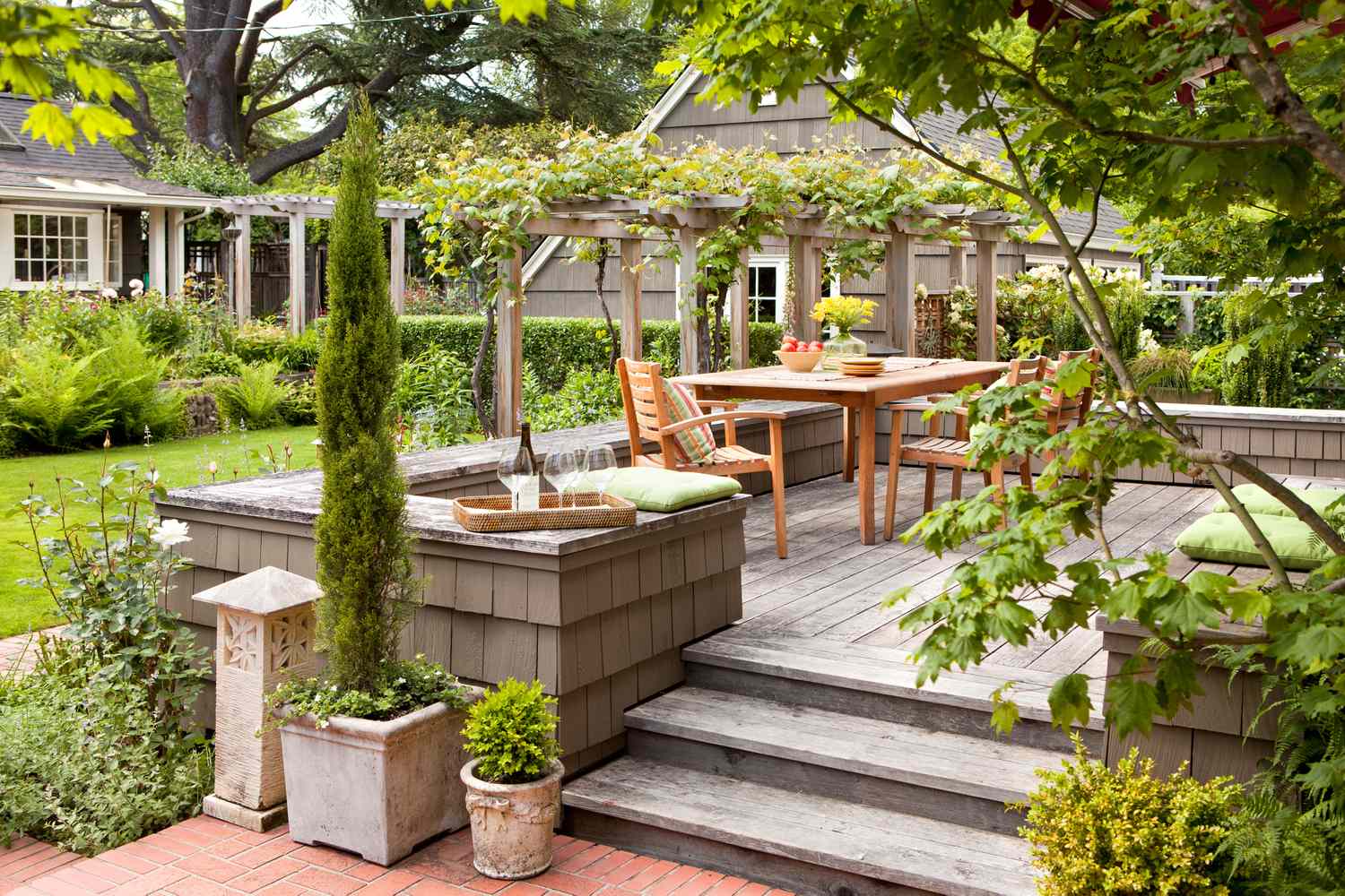 15 Ground-Level Deck Ideas That Will Make You Love Your Outdoor Space
