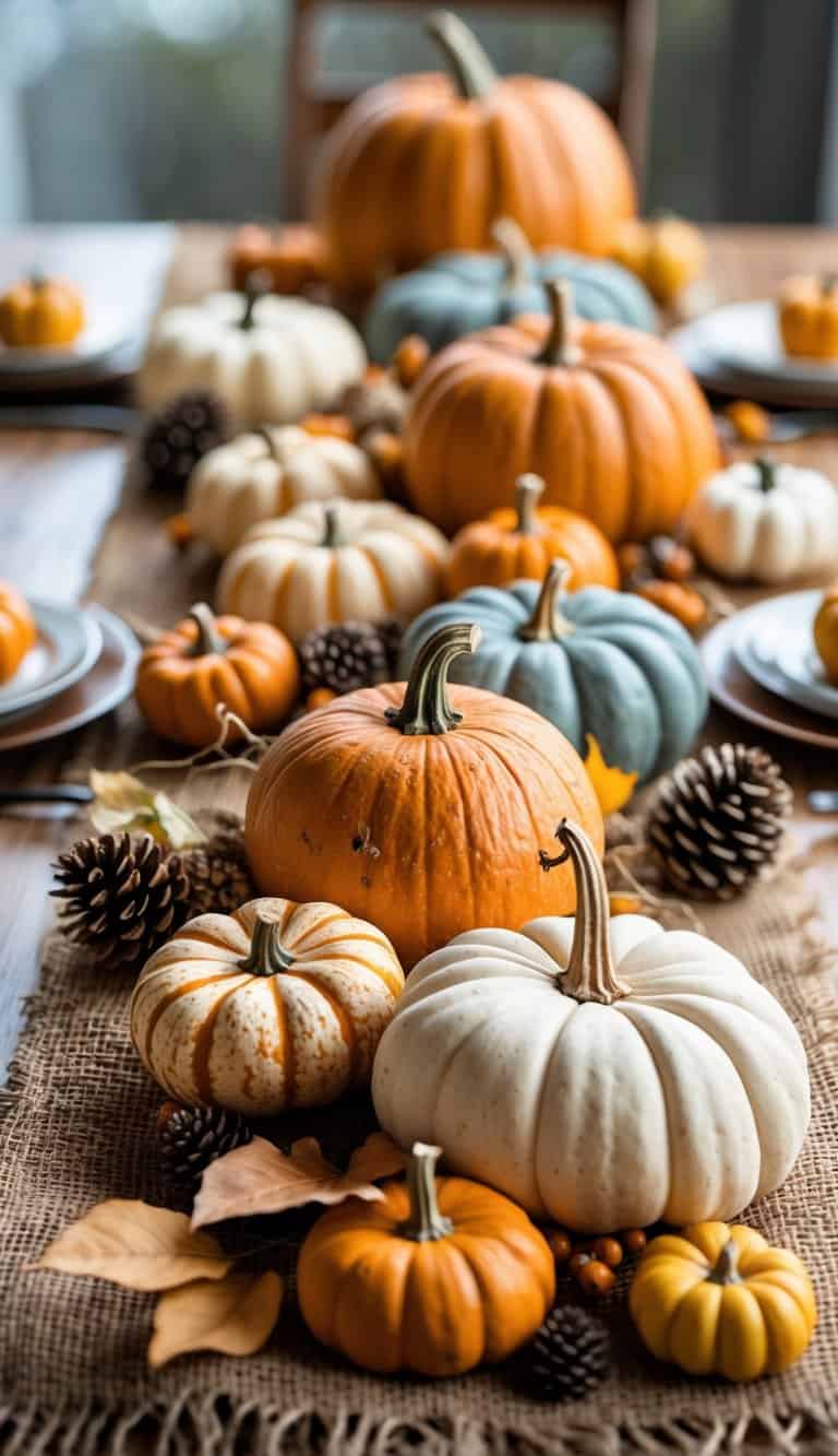 20 Pumpkin Tablescape Ideas for a Festive Fall Feast