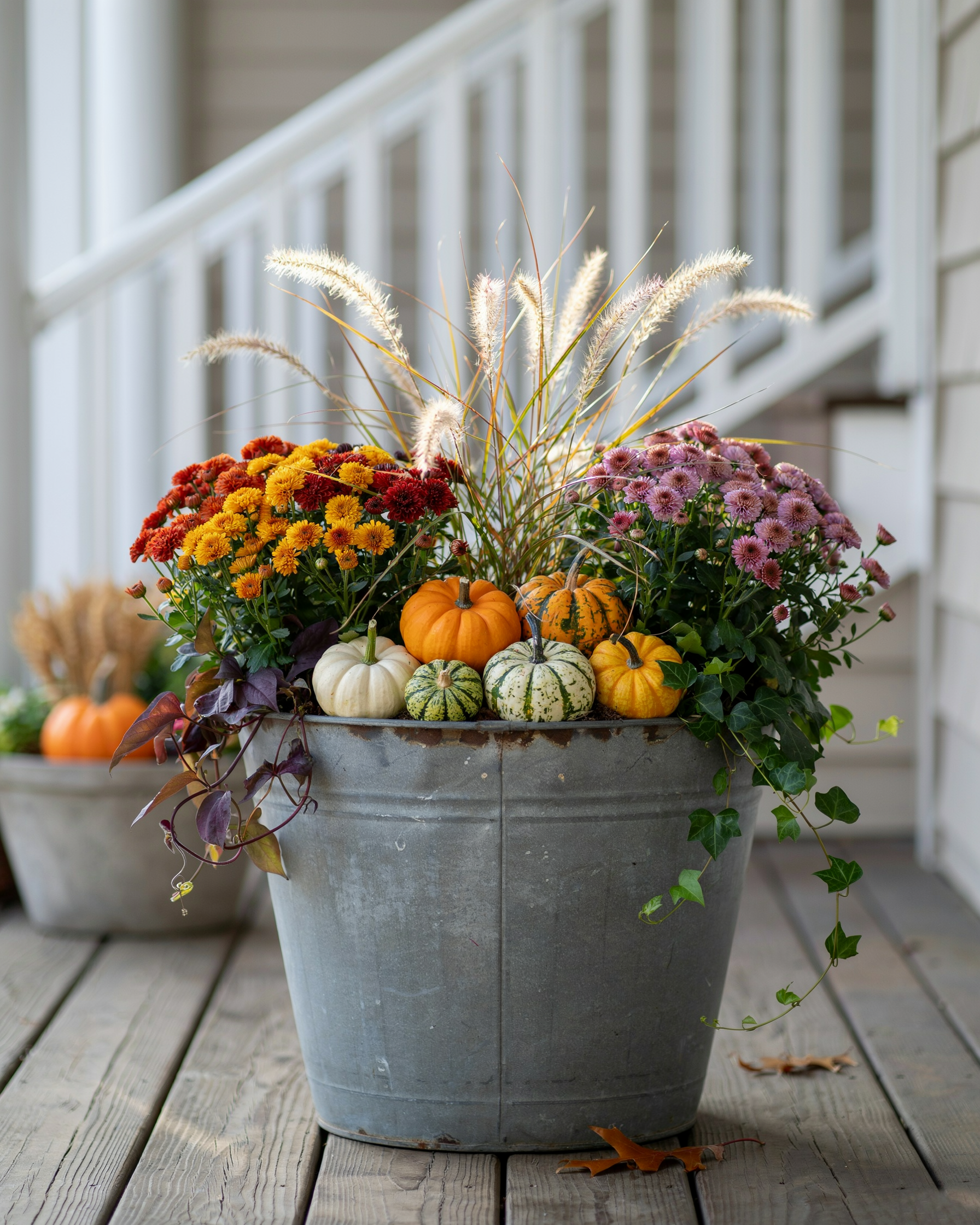 25 Fall Front Porch Ideas You'll Want to Copy Before Autumn Arrives | DIY Garden