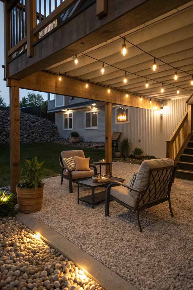 25 Under Deck Patio Ideas — Budget, Bar & Kitchen Designs